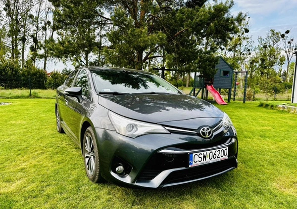 Toyota Avensis cena 72000 przebieg: 64115, rok produkcji 2016 z Świecie małe 22